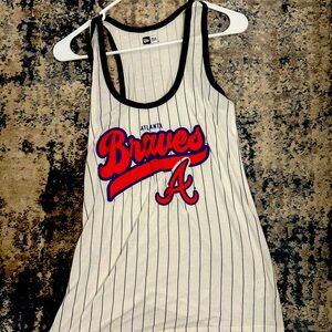 Atlanta Braves Tank Top Size Small New Era
